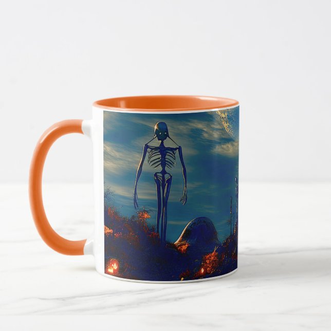 Mug Halloween sur un autre monde (Gauche)