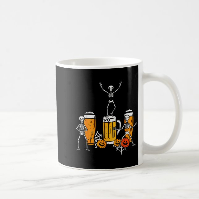 Mug Halloween Team Skeletons Dancing Funny Costume Par (Droite)