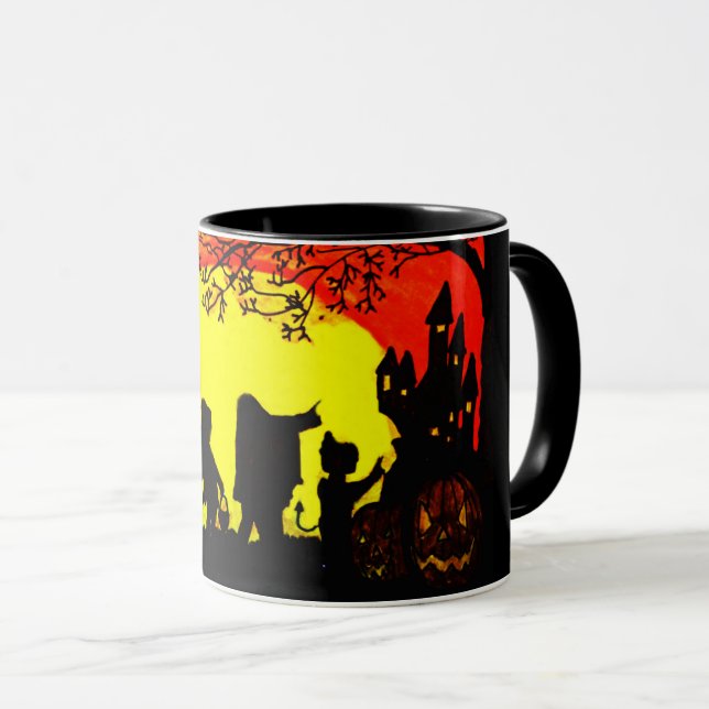 MUG HALLOWEEN TRICK OU TREATERS (Devant droit)