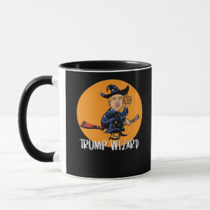 Mug Halloween Trump Wizard Funny Classic