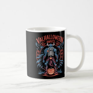 Mug Halloween Viking Warrior - Runes Et Ravens - Valh