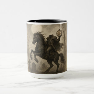 Mug Halloween vintage/gothique sans tête/automne