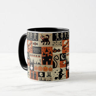 Mug Halloween vintage, nostalgie d'Halloween