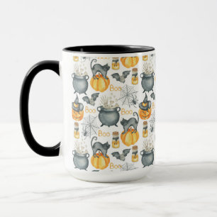 Mug Halloween Whimsical Cauldron et Motif de chats