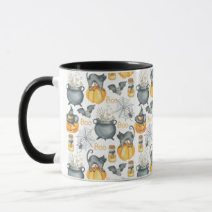 Mug Halloween Whimsical Cauldron et Motif de chats
