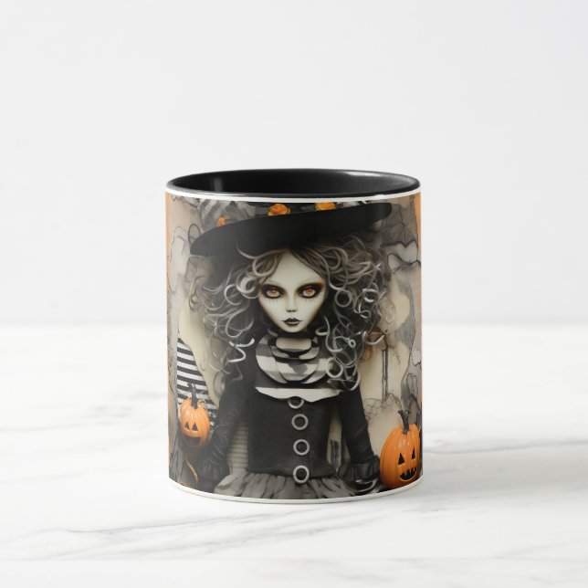 Mug Halloween Witch mignon et déplaisant (Centre)