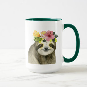Mug Halo tropical   Sweet Sloth