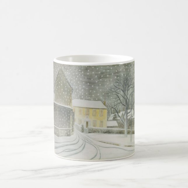 Mug Halstead Road à Neige (par Eric Ravilious) (Centre)