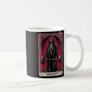 Mug Haltère squelette Halloween blagues gym Vintage De