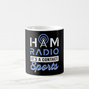 Mug HAM Radio Opérateur Antenne Amateur Code Idée cade
