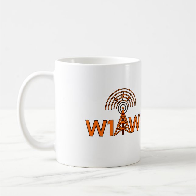 Mug Ham Radio W1AW (Gauche)