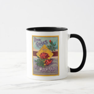 Mug Hamamélis LabelFrankfort, NY de roses d'odeur