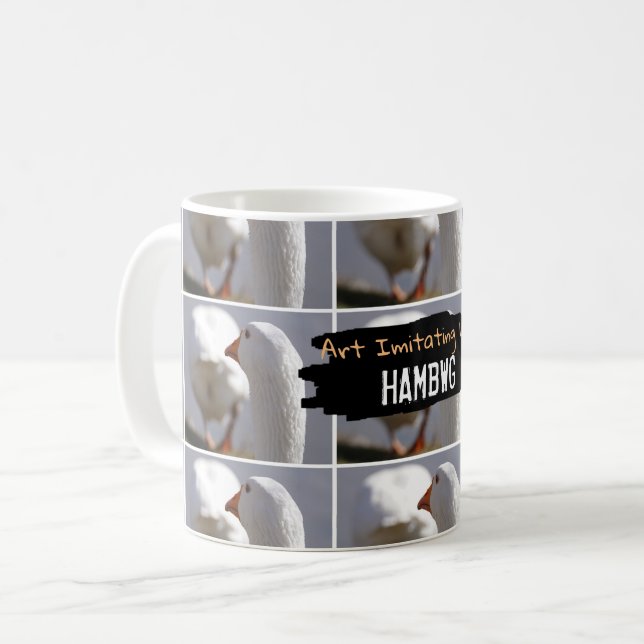 Mug HAMbWG - Coupe du café - Art Imitant la vie - Cana (Devant gauche)