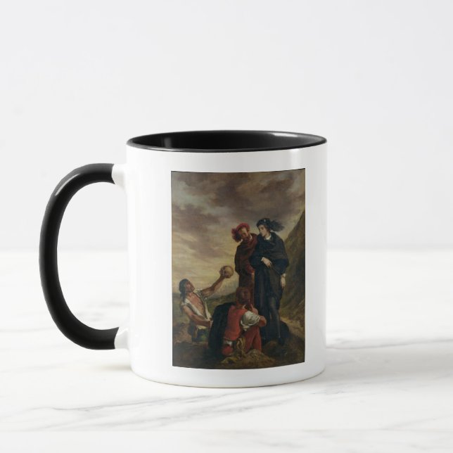 Mug Hamlet et Horatio dans le cimetière (Gauche)