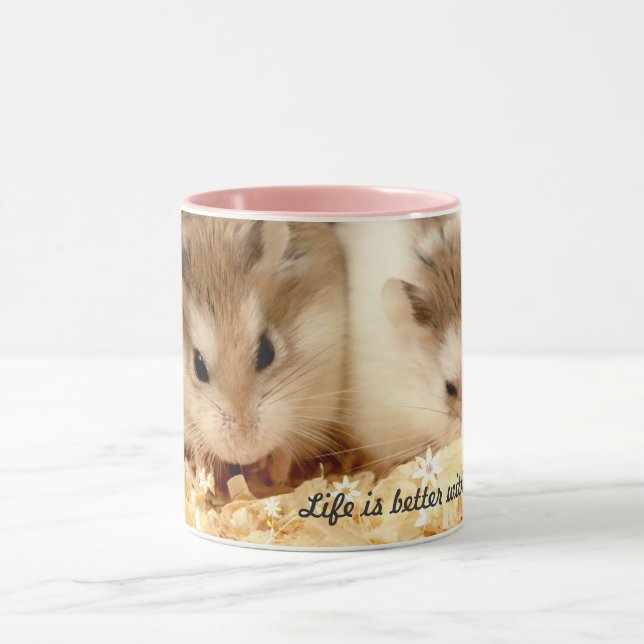 Mug Hammyville - Deux mignons Hamsters (Centre)