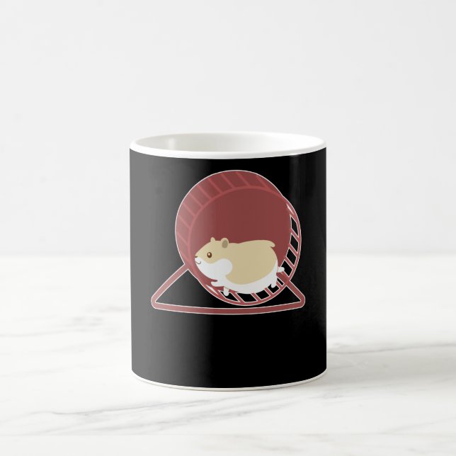 Mug Hamster Funny Design Rodent Dwarf Hamster Cadeau (Centre)