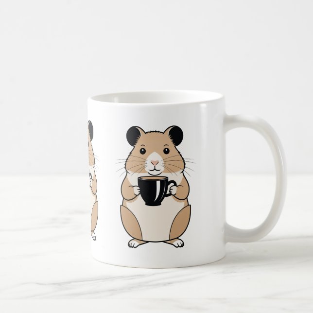 Mug Hamster Mug, Anniversaire, Cadeaux (Droite)