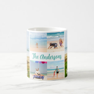 Mug Hanalei Bay Kauai Beach & Bateaux 4 Photo Voyage