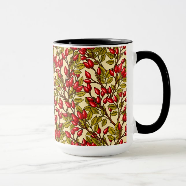 Mug hanches roses, rouge, vert, jaune (Droite)