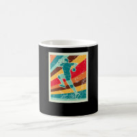 Handball Player Retro