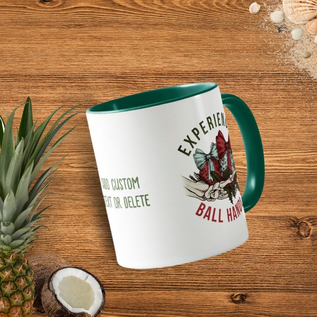 Mug Handler de balle expérimenté, Skeleton Christmas G (Créateur téléchargé)