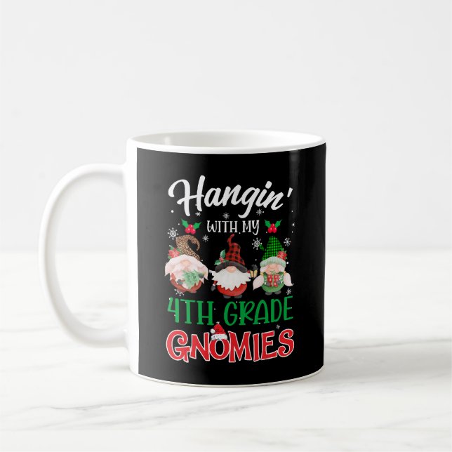 Mug Hangin avec mes filles de 4e année Enseignant de N (Gauche)
