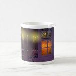 Mug Hanoukka<br><div class="desc">Le rituel, selon la loi et la coutume juives, est d'allumer une lumière simple chaque nuit pendant huit nuits. Les bougies sont installées à une fenêtre importante ou s'approchent de la porte menant à la rue.</div>