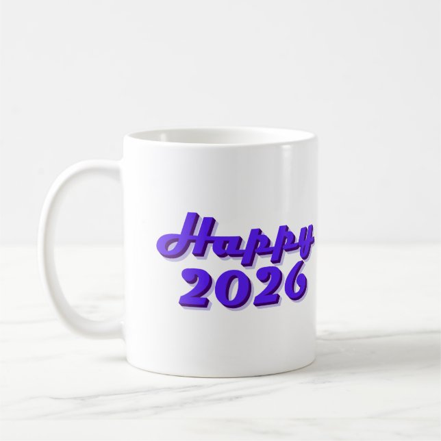 Mug Happy 2026 (Gauche)