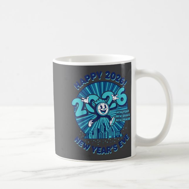 Mug Happy 2026 New Year's Eve Celebration Design  (Droite)