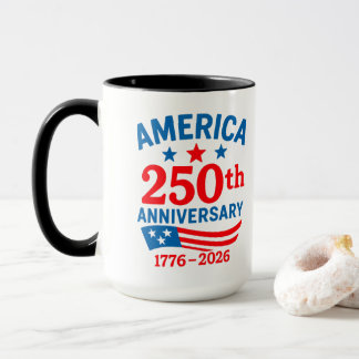 Mug Happy 250th Anniversary America