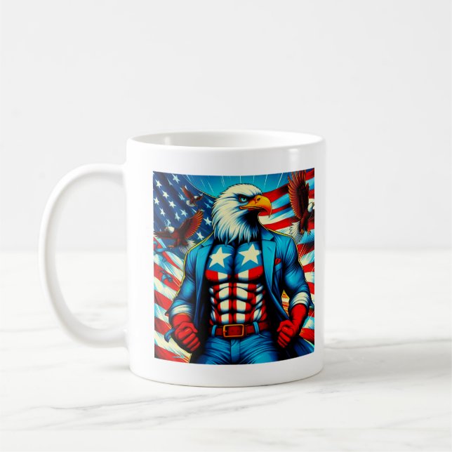 Mug Happy 4 JUILLET T-shirt (Gauche)