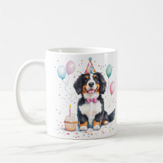 Mug Happy Birthday Bernese Mountain Dog
