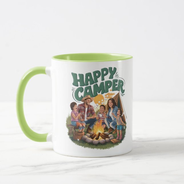 Mug Happy Camper Toddler T-shirt (1) (Gauche)