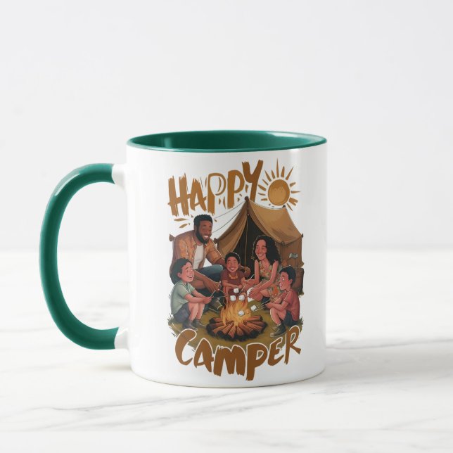 Mug Happy Camper Toddler T-shirt (5) (Gauche)