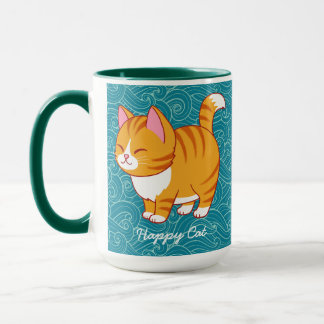 Mug Happy Cat Personnalisé