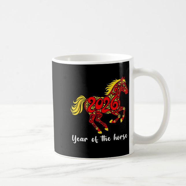 Mug Happy Chinese New Year 2026 Year Of The Horse Horo (Droite)