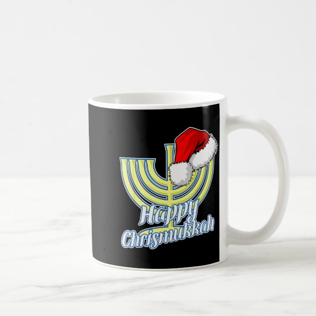 Mug Happy Christmukkah Hanukkah Christmas  (Droite)