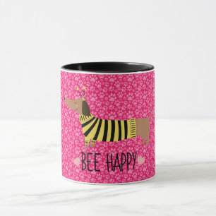 Mug Happy Dachshund Bumblebee is not a correct tra