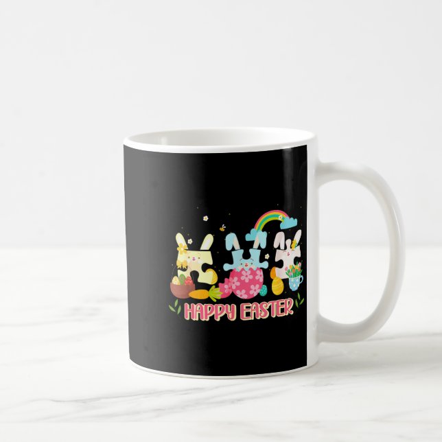 Mug Happy Easter 2026 Cute Bunny Rabbit Happy Easter A (Droite)