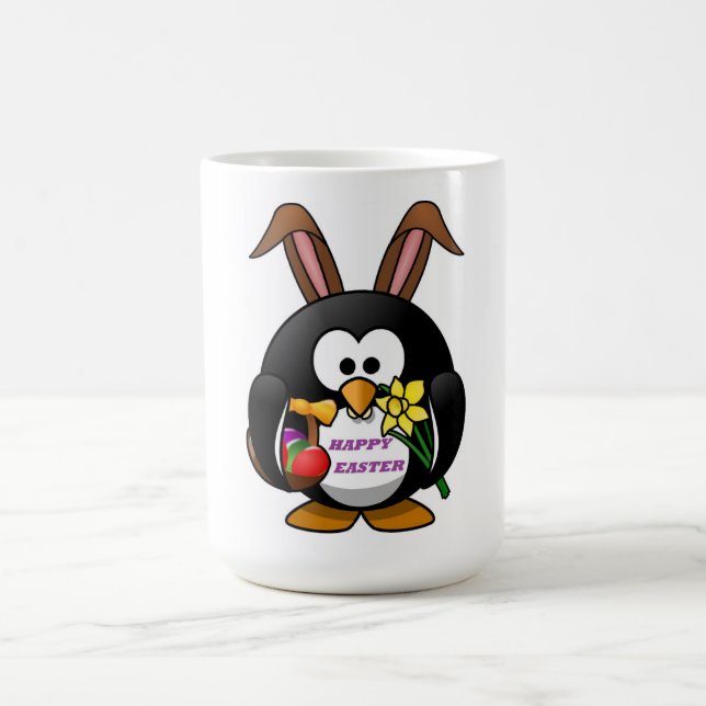 MUG "HAPPY EASTER" PENGUIN BUNNY (Centre)