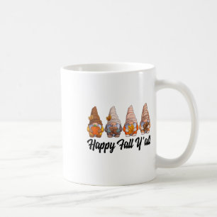 Mug Happy Fall Y'all Gnome Citrouille Funny Gnomes d'a