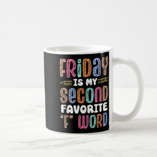 Mug Happy Friday Fri Yay Prof École Mème Débardeur