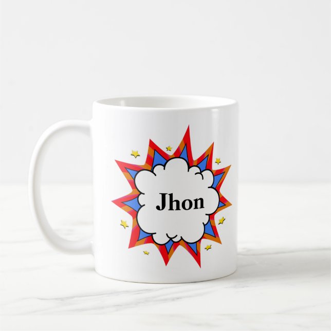 Mug Happy friends comic (Gauche)