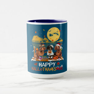 Mug Happy Hallothanksmas Halloween Thanksgiv