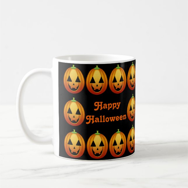 Mug Happy Halloween Citrouilles (Gauche)