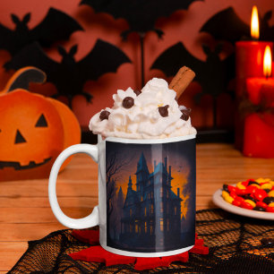Mug Happy Halloween Haunted Mansion House
