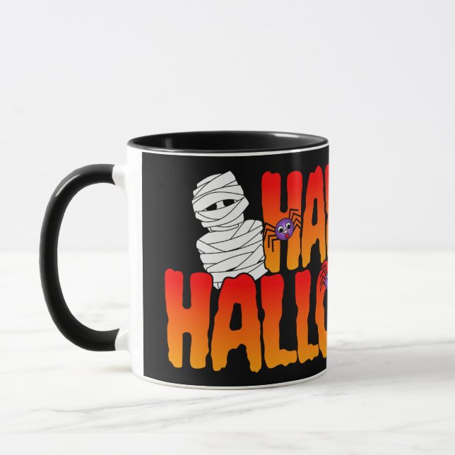 Mug Happy Halloween maman Graphic (Gauche)