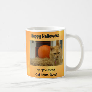 Mug Happy Halloween Meilleur Chat Maman Ever Pet Photo