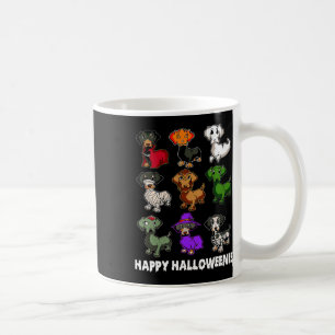 Mug Happy Halloweenie Dachshund Dachshund Halloween Gi