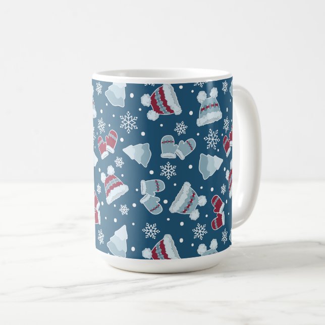 Mug Happy hiver (Devant droit)